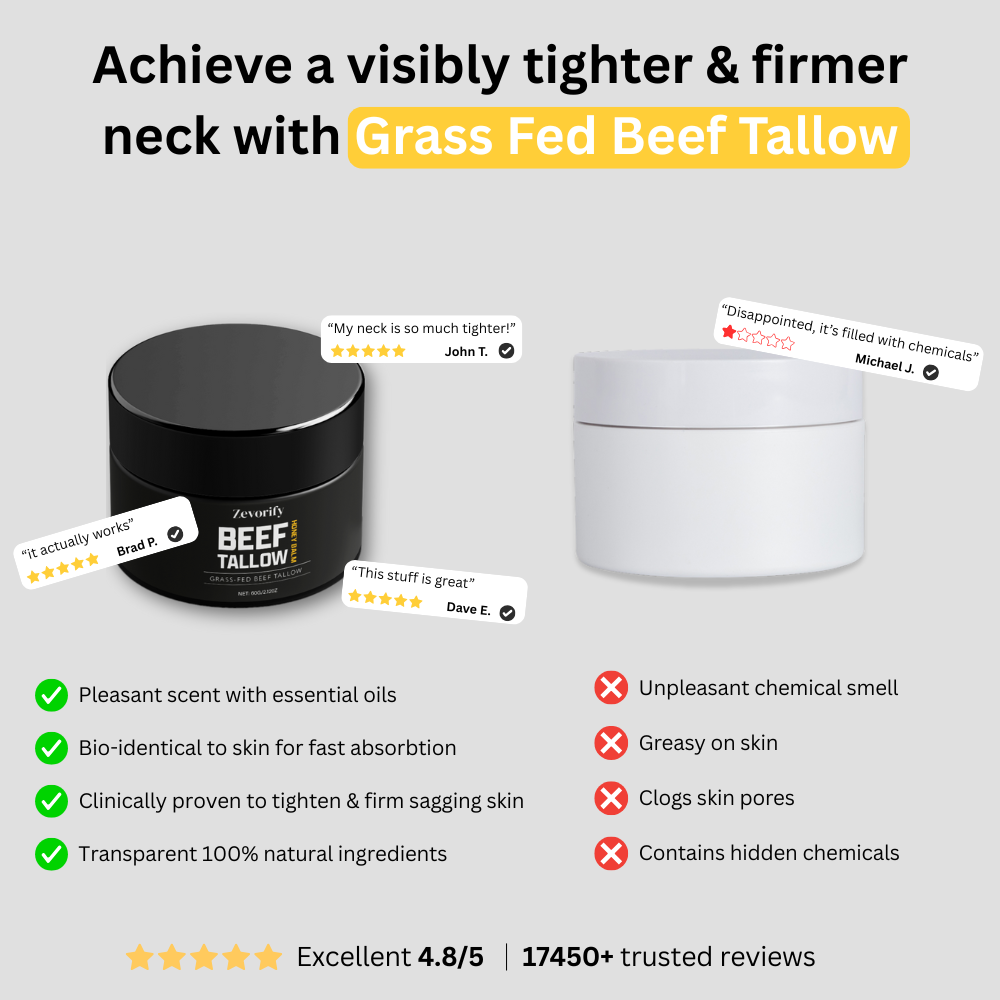 Zevorify Neck Repair Tallow Balm